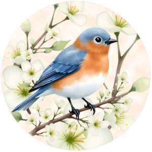Bluebird Floral